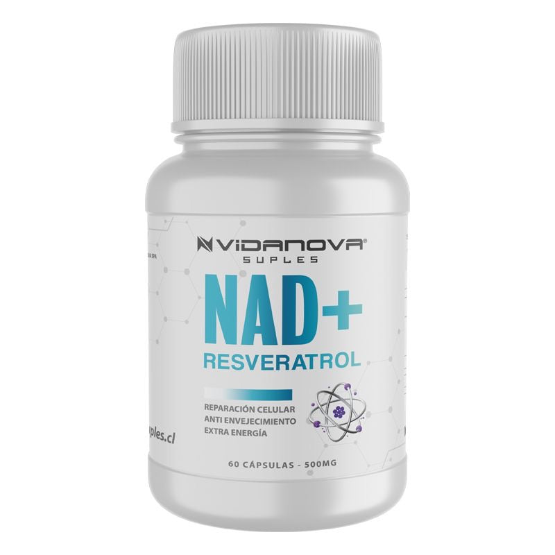 NAD + RESVERATROL y ASHWAGANDHA
