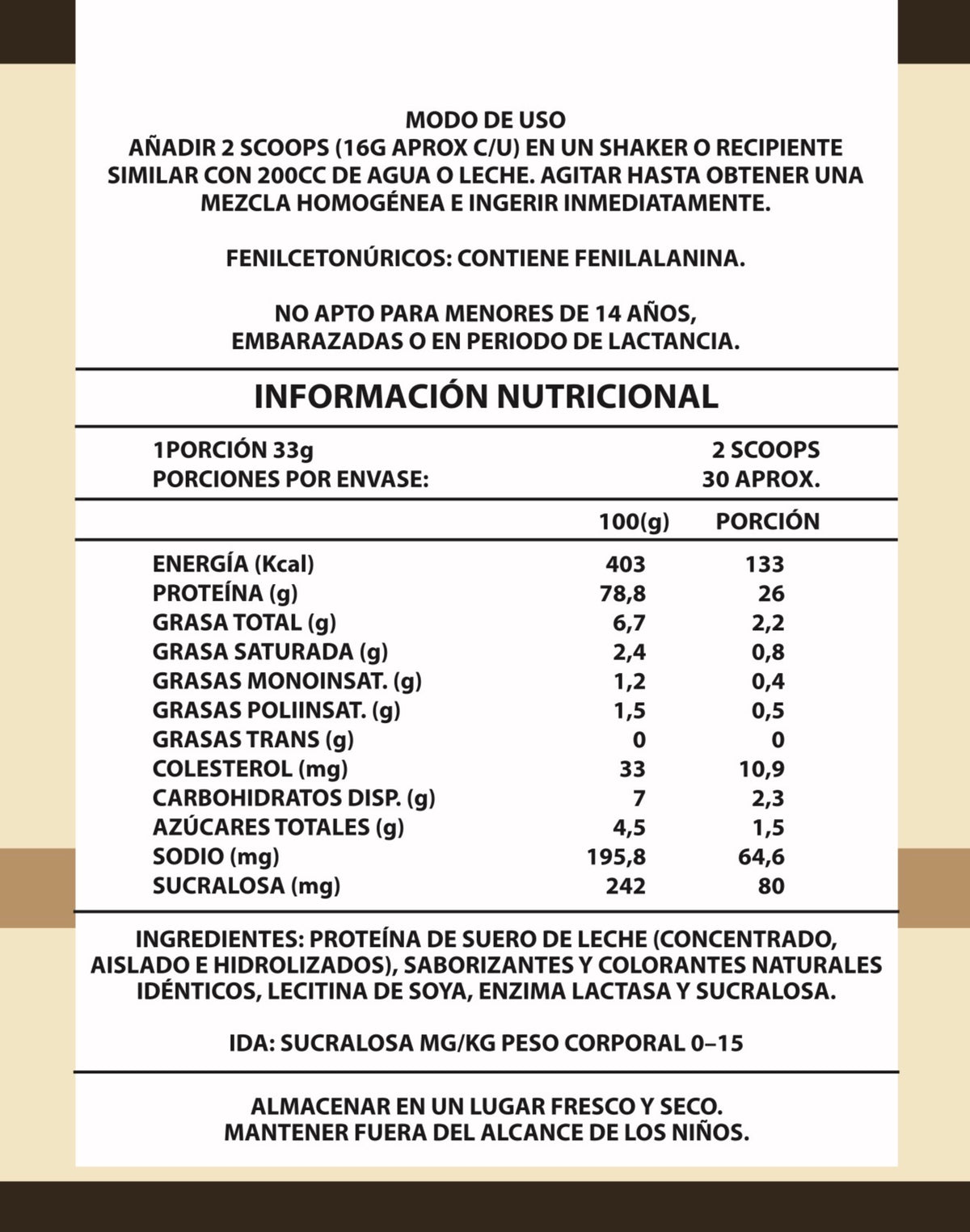 Proteina Whey 1kg Sabor Cookies