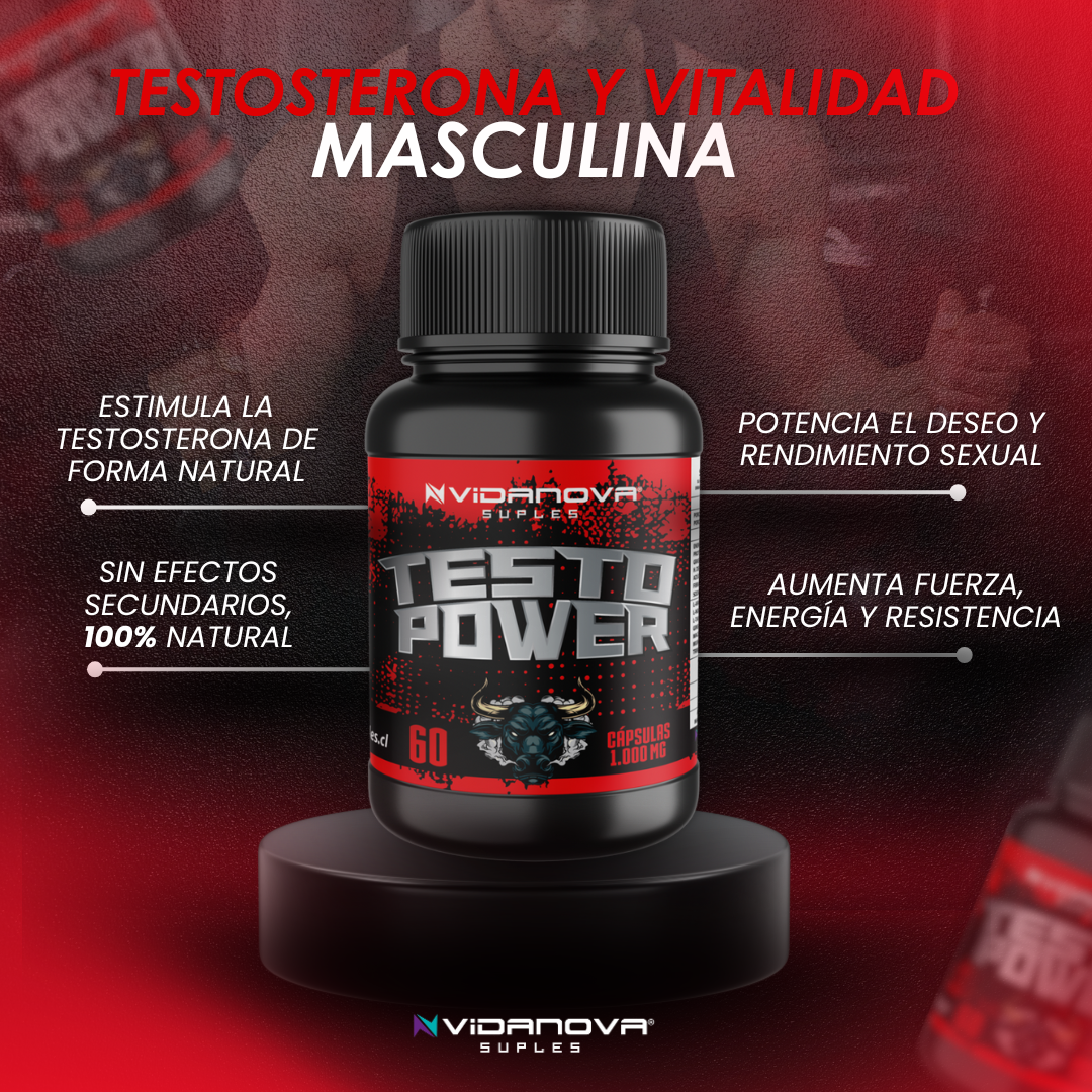 Testo Power 1000mg 60caps
