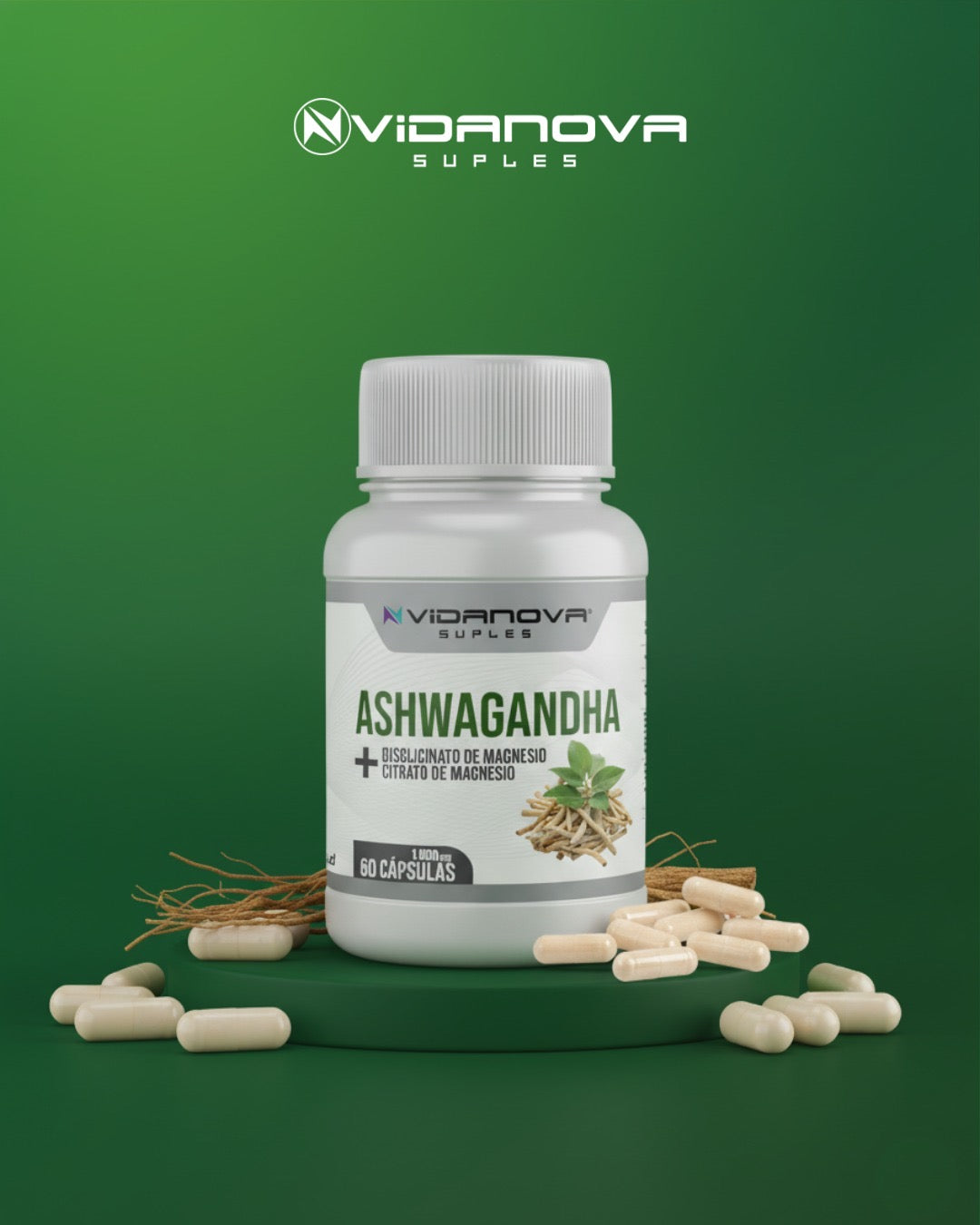 Ashwagandha + Magnesio pack X3 - Vidanova® Suples