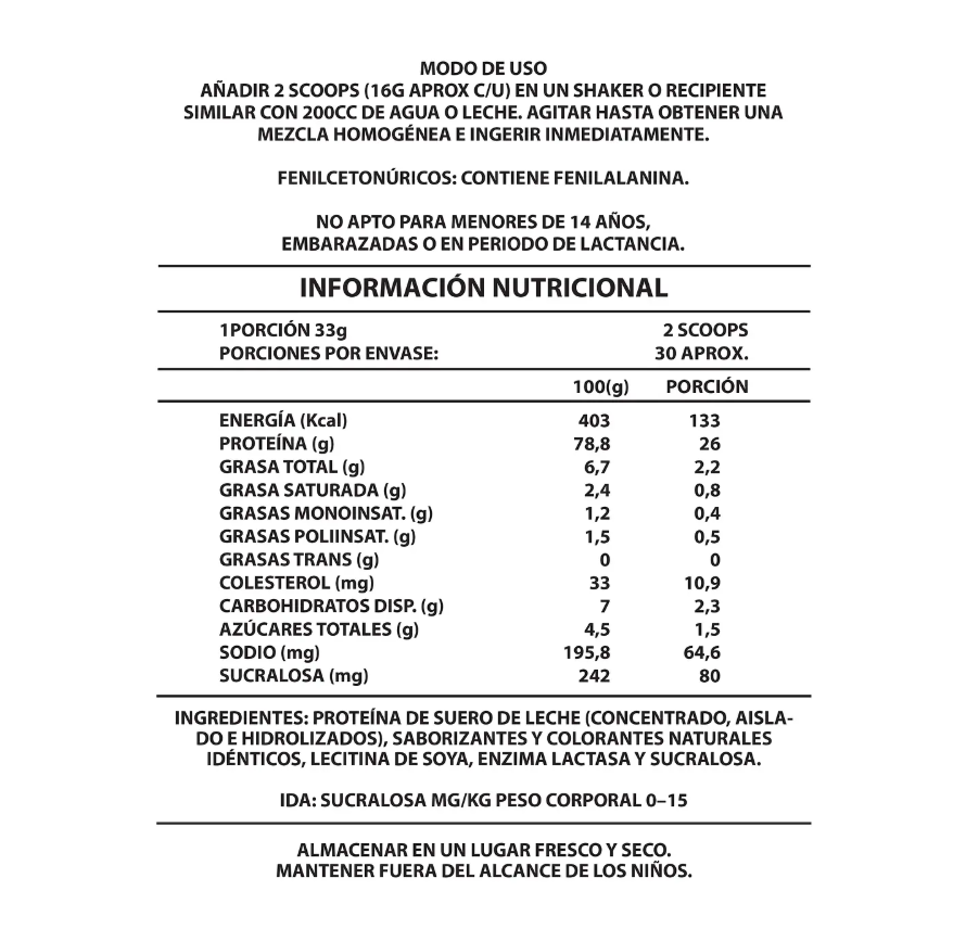 Proteina Iso Whey 1kg Chocolate
